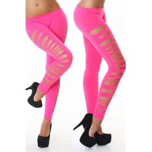 Side Cut Leggings pink